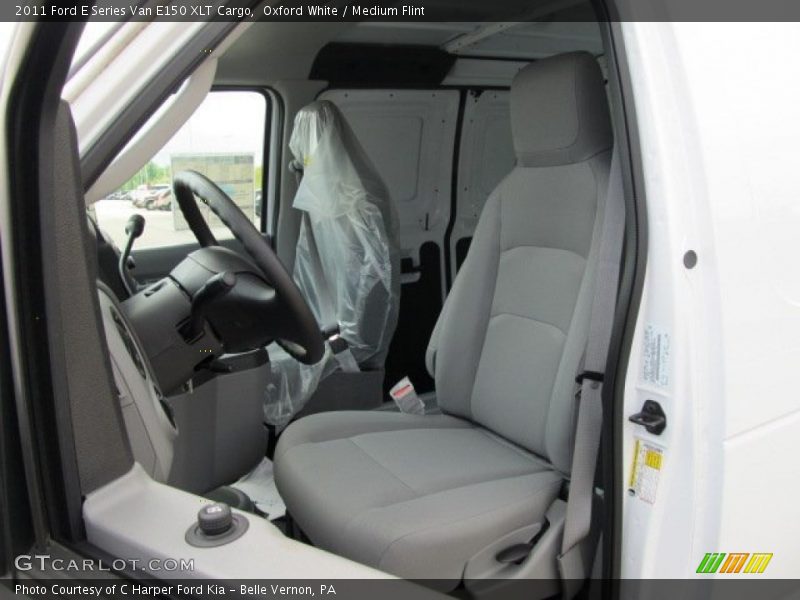 Oxford White / Medium Flint 2011 Ford E Series Van E150 XLT Cargo