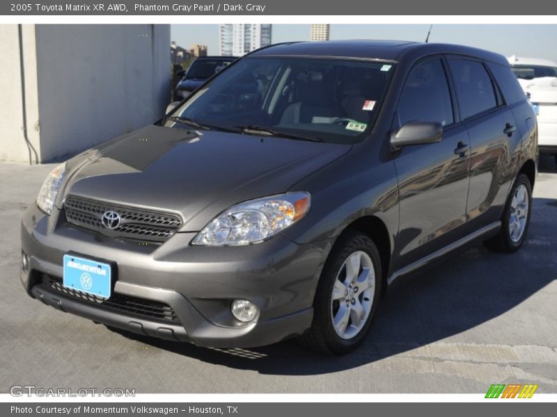 Phantom Gray Pearl / Dark Gray 2005 Toyota Matrix XR AWD