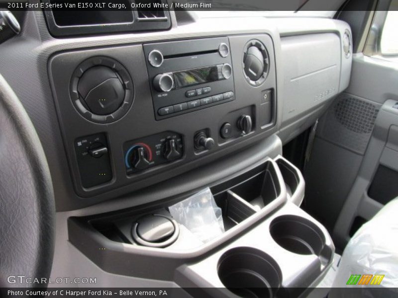 Oxford White / Medium Flint 2011 Ford E Series Van E150 XLT Cargo