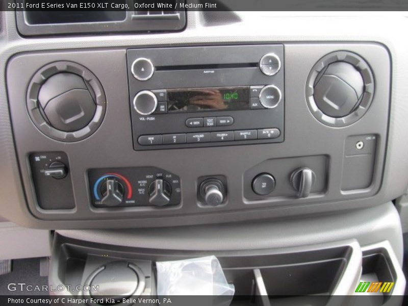 Oxford White / Medium Flint 2011 Ford E Series Van E150 XLT Cargo