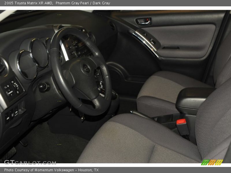 Phantom Gray Pearl / Dark Gray 2005 Toyota Matrix XR AWD