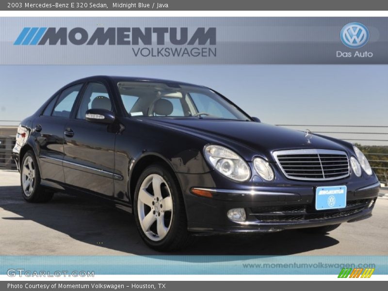 Midnight Blue / Java 2003 Mercedes-Benz E 320 Sedan