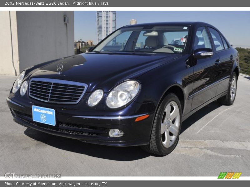 Midnight Blue / Java 2003 Mercedes-Benz E 320 Sedan