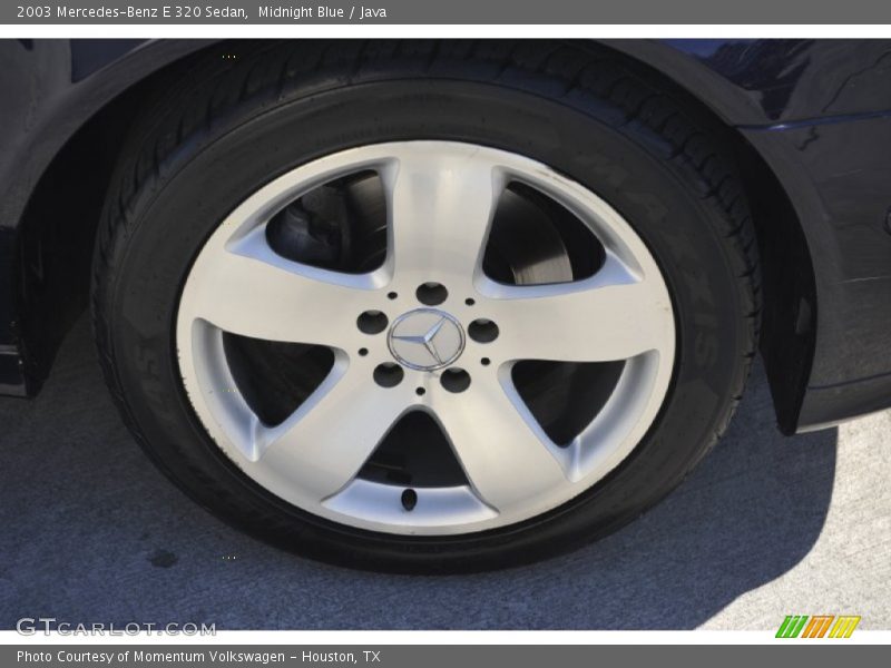 Midnight Blue / Java 2003 Mercedes-Benz E 320 Sedan