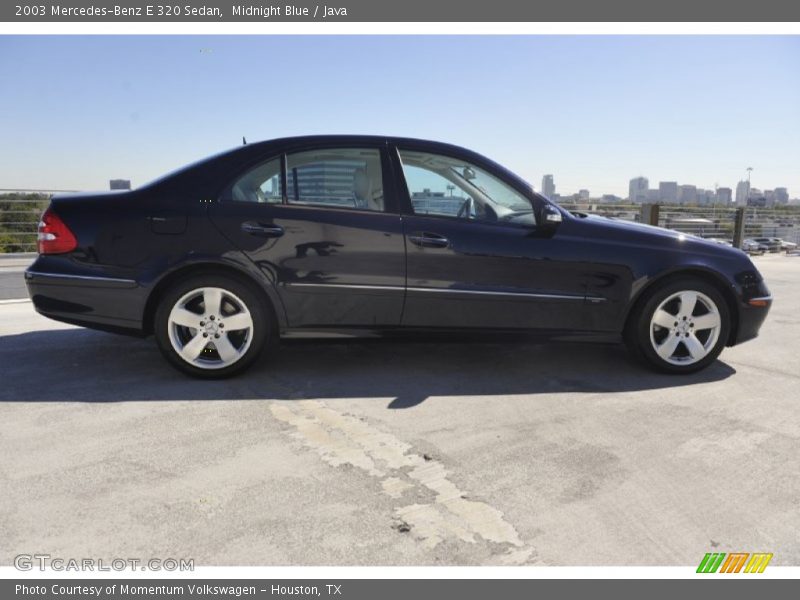 Midnight Blue / Java 2003 Mercedes-Benz E 320 Sedan
