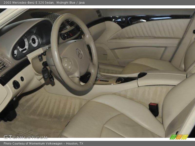 Midnight Blue / Java 2003 Mercedes-Benz E 320 Sedan
