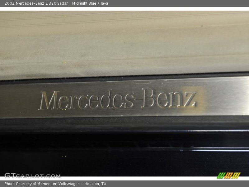Midnight Blue / Java 2003 Mercedes-Benz E 320 Sedan