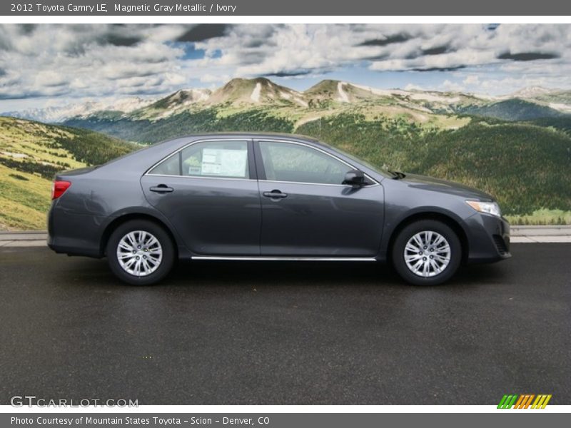 Magnetic Gray Metallic / Ivory 2012 Toyota Camry LE