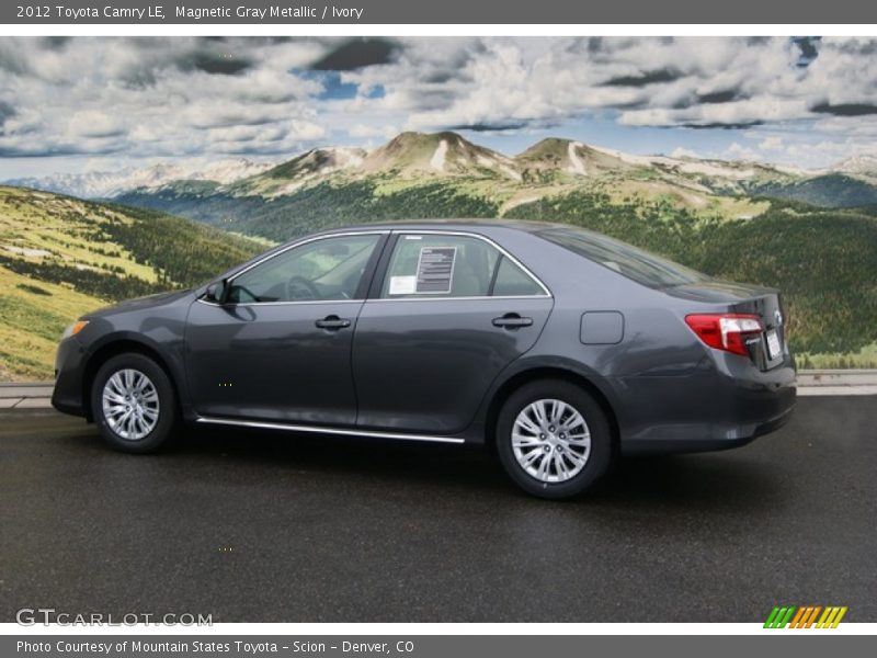 Magnetic Gray Metallic / Ivory 2012 Toyota Camry LE