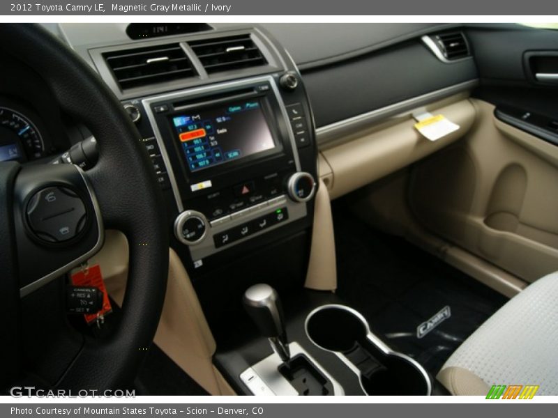 Magnetic Gray Metallic / Ivory 2012 Toyota Camry LE