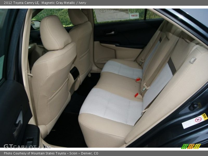 Magnetic Gray Metallic / Ivory 2012 Toyota Camry LE