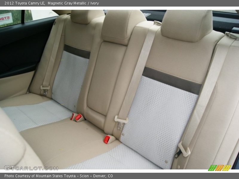 Magnetic Gray Metallic / Ivory 2012 Toyota Camry LE