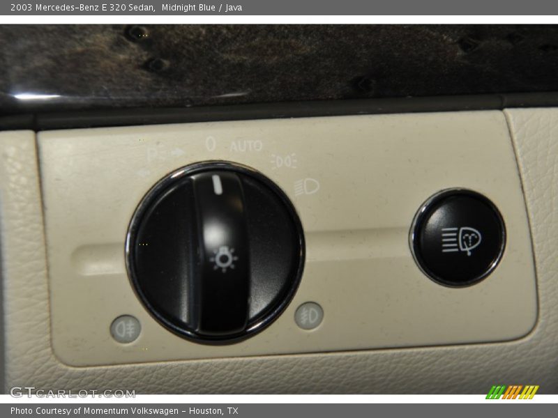 Midnight Blue / Java 2003 Mercedes-Benz E 320 Sedan