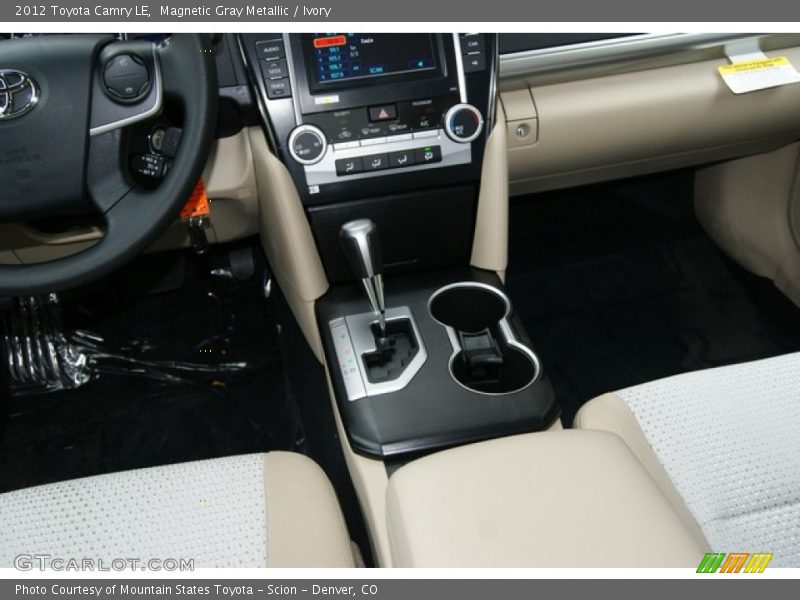 Magnetic Gray Metallic / Ivory 2012 Toyota Camry LE