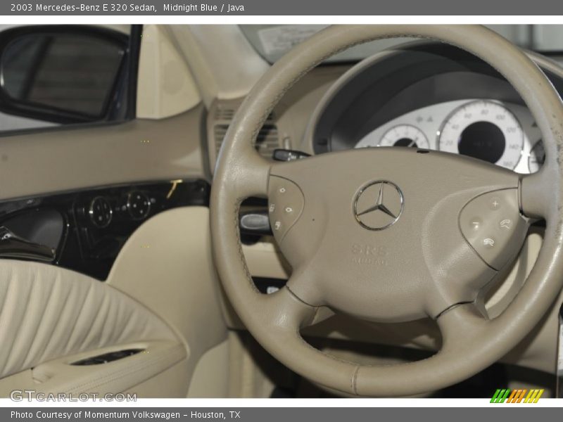 Midnight Blue / Java 2003 Mercedes-Benz E 320 Sedan