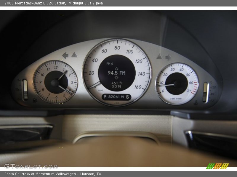 Midnight Blue / Java 2003 Mercedes-Benz E 320 Sedan