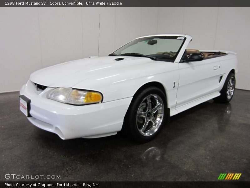 Front 3/4 View of 1998 Mustang SVT Cobra Convertible