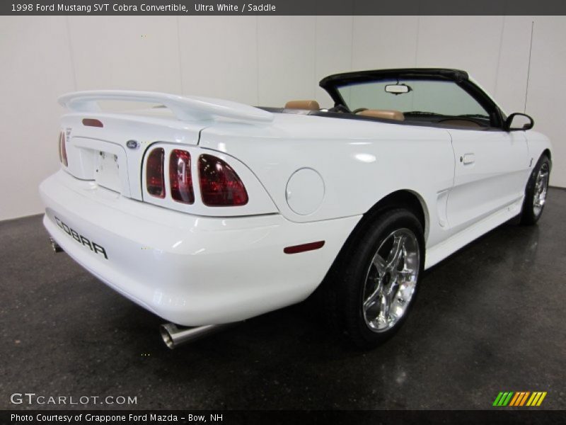  1998 Mustang SVT Cobra Convertible Ultra White