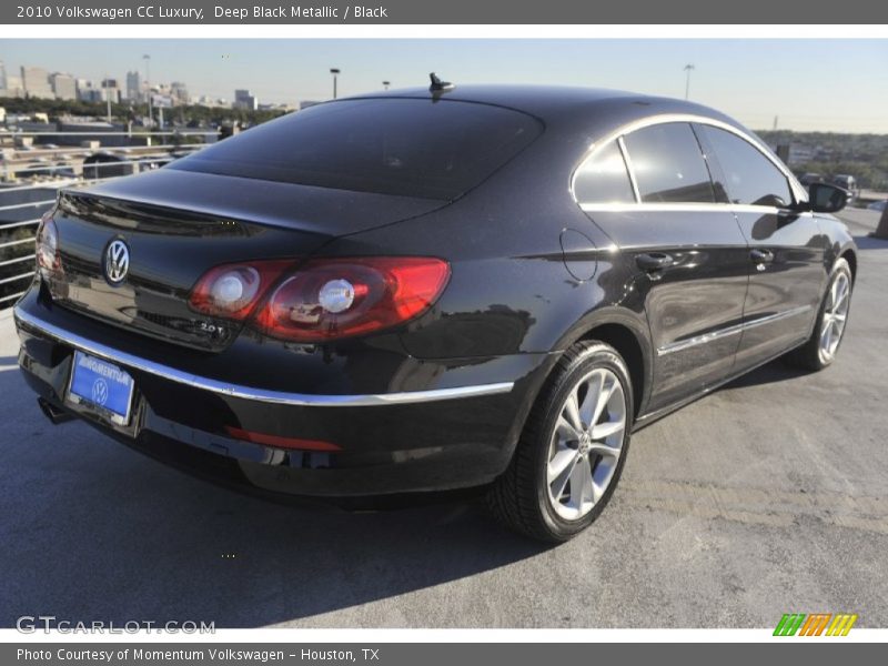 Deep Black Metallic / Black 2010 Volkswagen CC Luxury