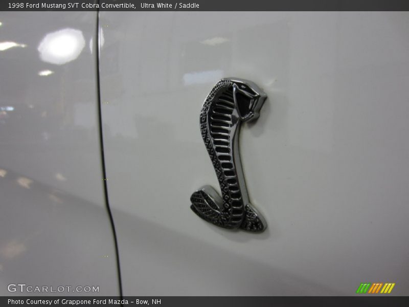  1998 Mustang SVT Cobra Convertible Logo