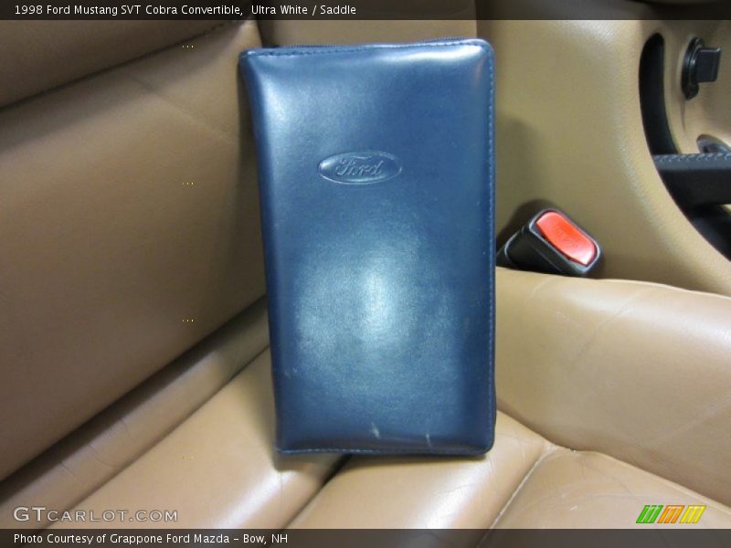 Books/Manuals of 1998 Mustang SVT Cobra Convertible