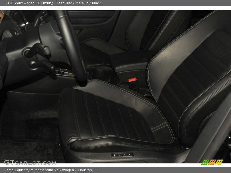 Deep Black Metallic / Black 2010 Volkswagen CC Luxury