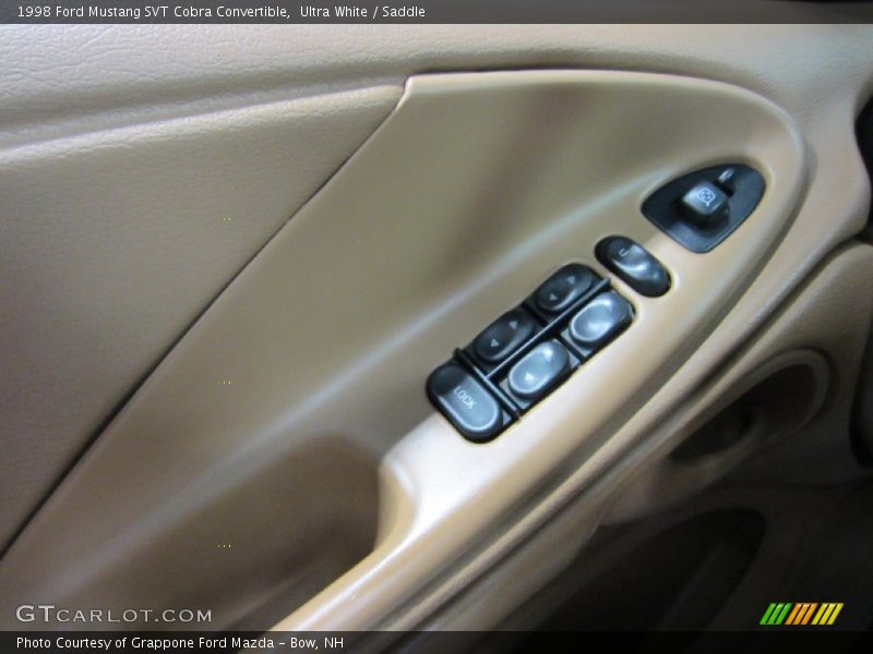 Controls of 1998 Mustang SVT Cobra Convertible