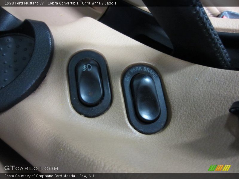 Controls of 1998 Mustang SVT Cobra Convertible