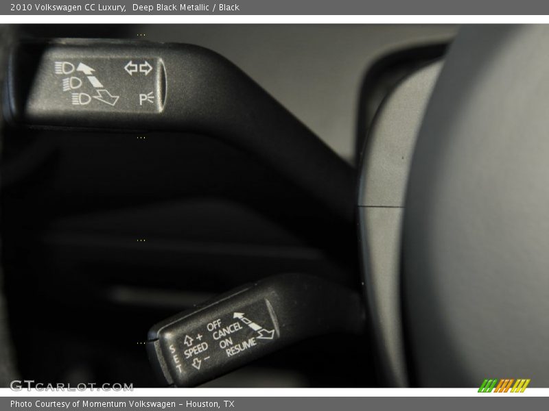 Deep Black Metallic / Black 2010 Volkswagen CC Luxury