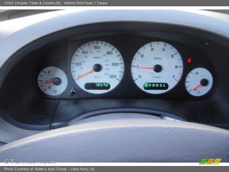  2003 Town & Country EX EX Gauges