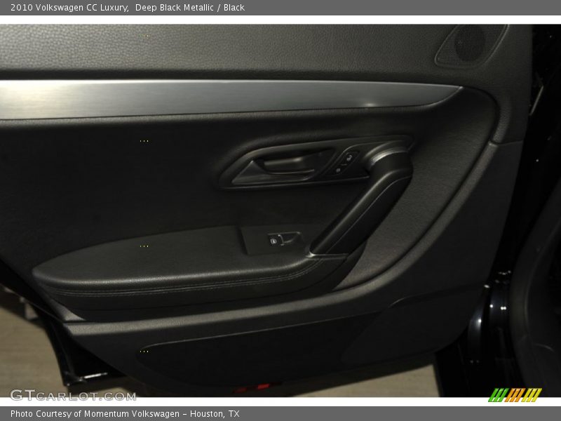 Deep Black Metallic / Black 2010 Volkswagen CC Luxury
