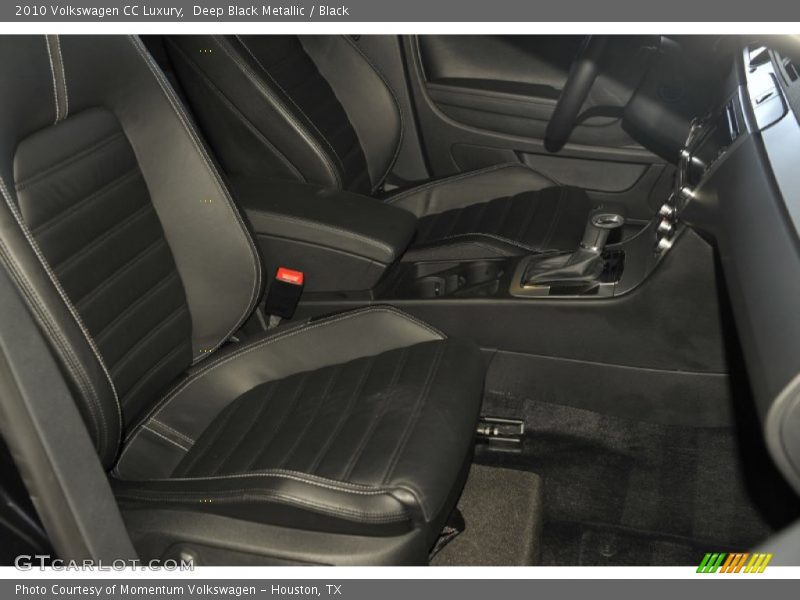 Deep Black Metallic / Black 2010 Volkswagen CC Luxury
