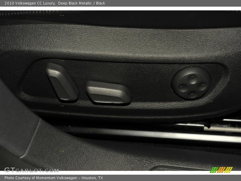 Deep Black Metallic / Black 2010 Volkswagen CC Luxury