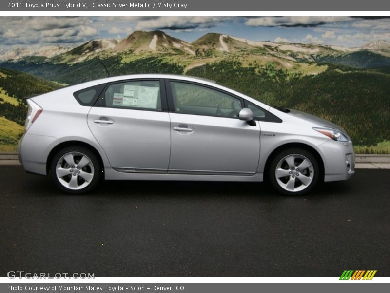 Classic Silver Metallic / Misty Gray 2011 Toyota Prius Hybrid V