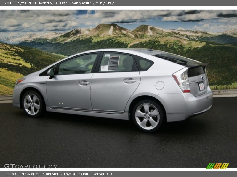 Classic Silver Metallic / Misty Gray 2011 Toyota Prius Hybrid V