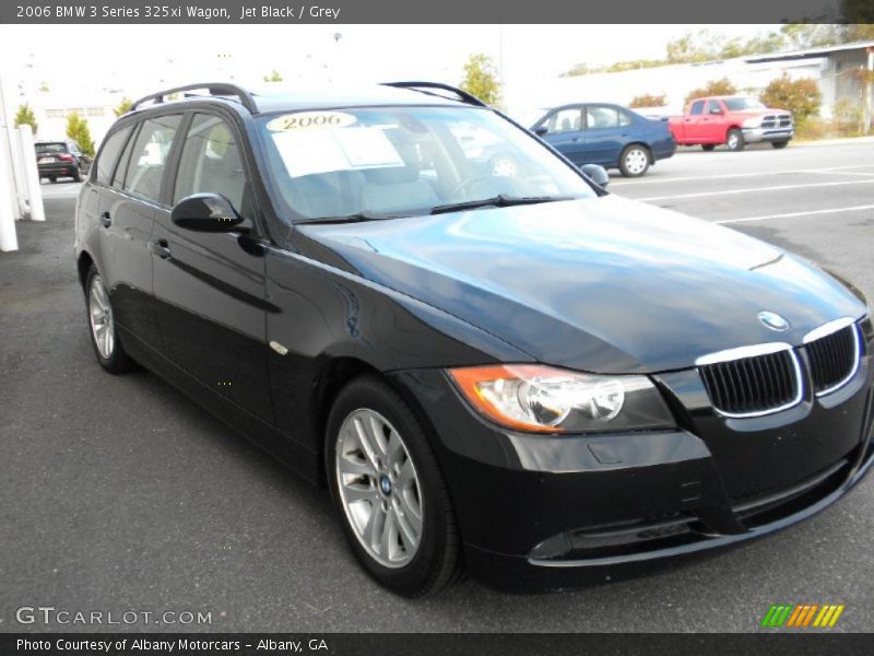 Jet Black / Grey 2006 BMW 3 Series 325xi Wagon