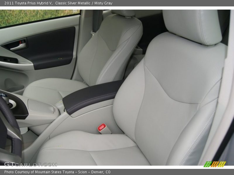Classic Silver Metallic / Misty Gray 2011 Toyota Prius Hybrid V