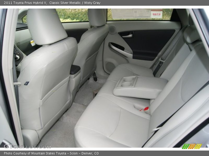 Classic Silver Metallic / Misty Gray 2011 Toyota Prius Hybrid V
