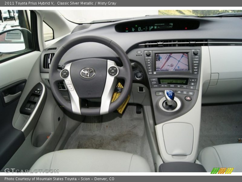 Classic Silver Metallic / Misty Gray 2011 Toyota Prius Hybrid V