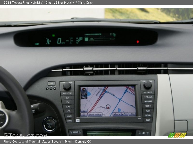 Classic Silver Metallic / Misty Gray 2011 Toyota Prius Hybrid V