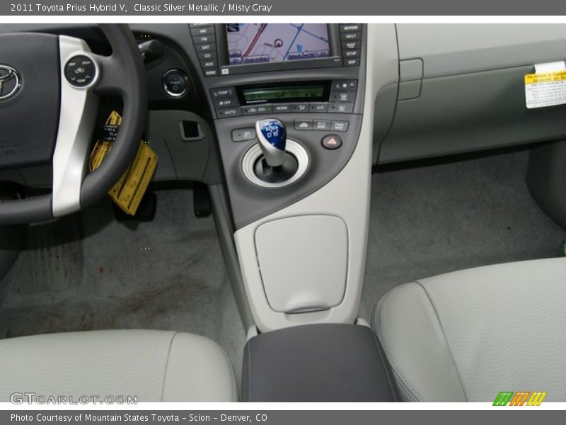 Classic Silver Metallic / Misty Gray 2011 Toyota Prius Hybrid V