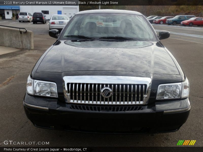 Black / Medium Light Stone 2010 Mercury Grand Marquis LS Ultimate Edition