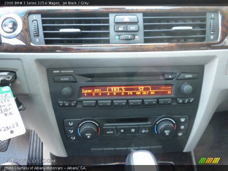 Jet Black / Grey 2006 BMW 3 Series 325xi Wagon