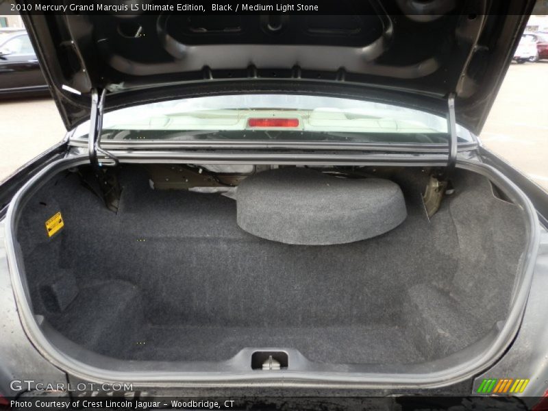 Black / Medium Light Stone 2010 Mercury Grand Marquis LS Ultimate Edition