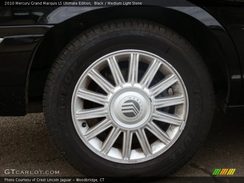 Black / Medium Light Stone 2010 Mercury Grand Marquis LS Ultimate Edition