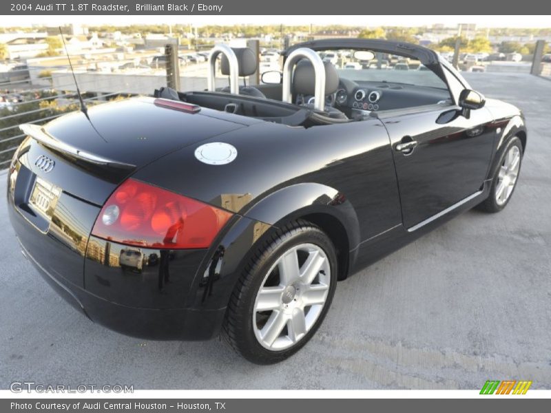 Brilliant Black / Ebony 2004 Audi TT 1.8T Roadster