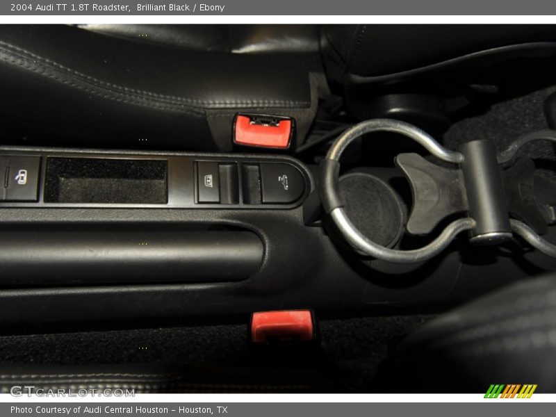 Brilliant Black / Ebony 2004 Audi TT 1.8T Roadster