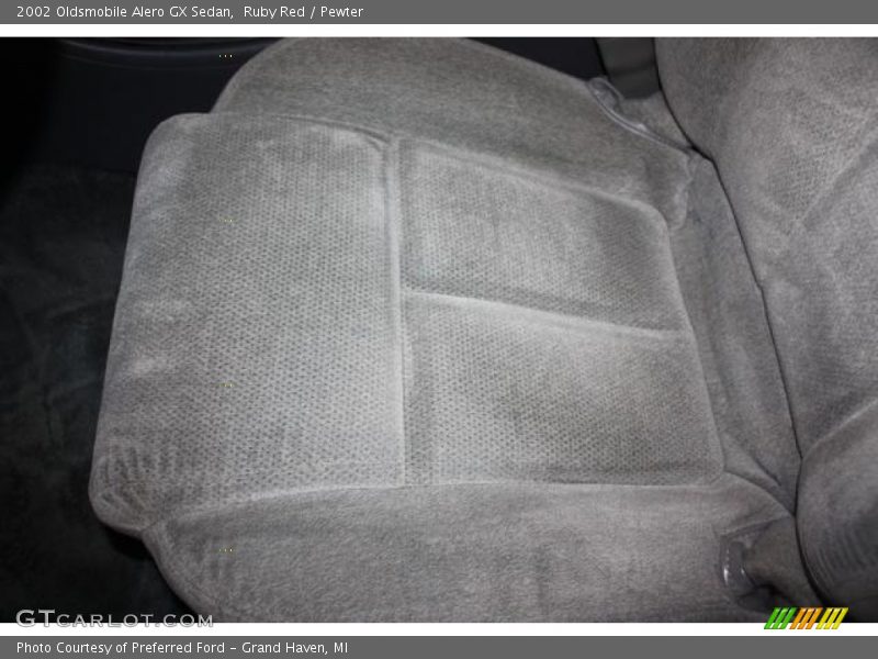 Ruby Red / Pewter 2002 Oldsmobile Alero GX Sedan