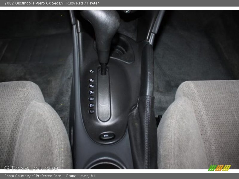 Ruby Red / Pewter 2002 Oldsmobile Alero GX Sedan
