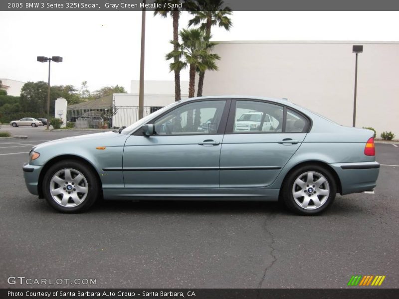 Gray Green Metallic / Sand 2005 BMW 3 Series 325i Sedan